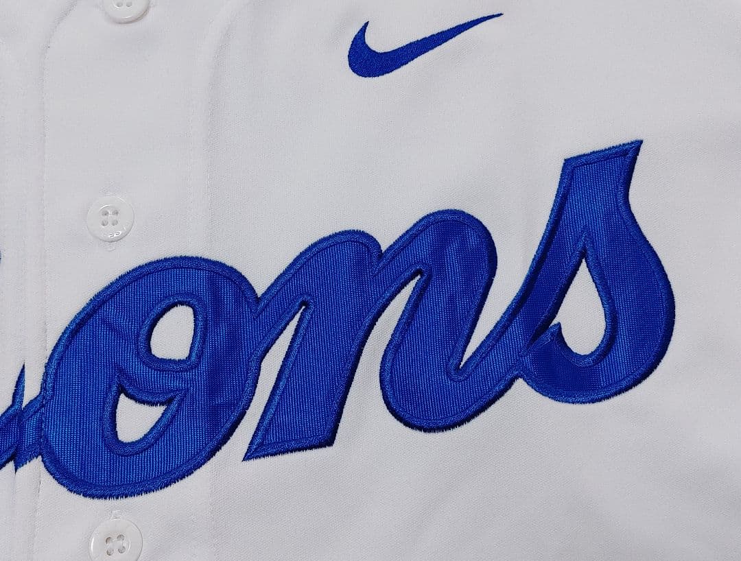 西武ライオンズ　ナイキ　黄金期　ハイグレード　ユニフォーム　Lサイズ◆NIKE