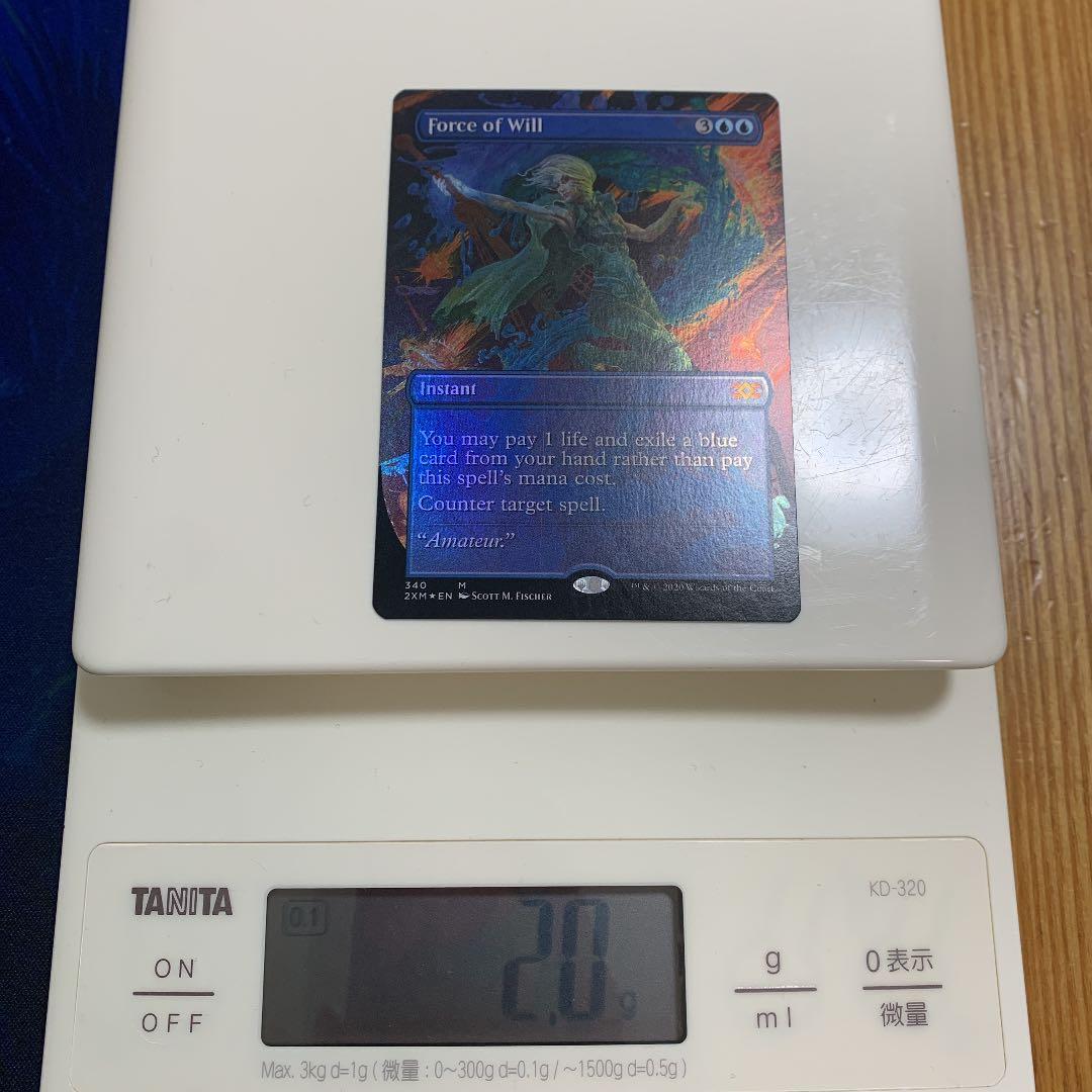 MTG foil 意志の力