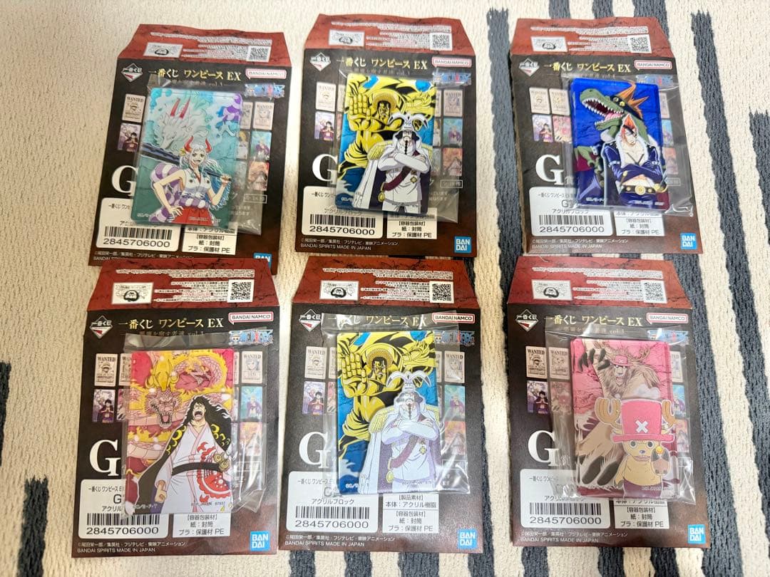 一番くじ ワンピース EX 悪魔を宿す者達 vol.3セット