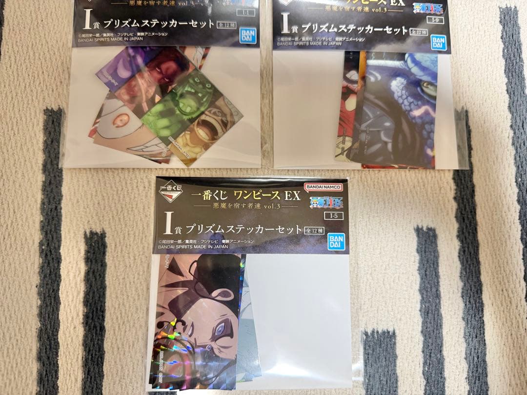 一番くじ ワンピース EX 悪魔を宿す者達 vol.3セット