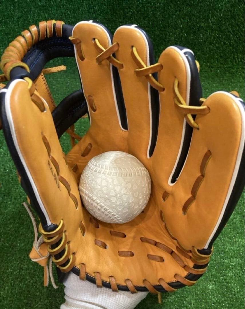 【美品】ウィルソン 一般軟式用 内野手用 グラブ RXL619L マルチカラー