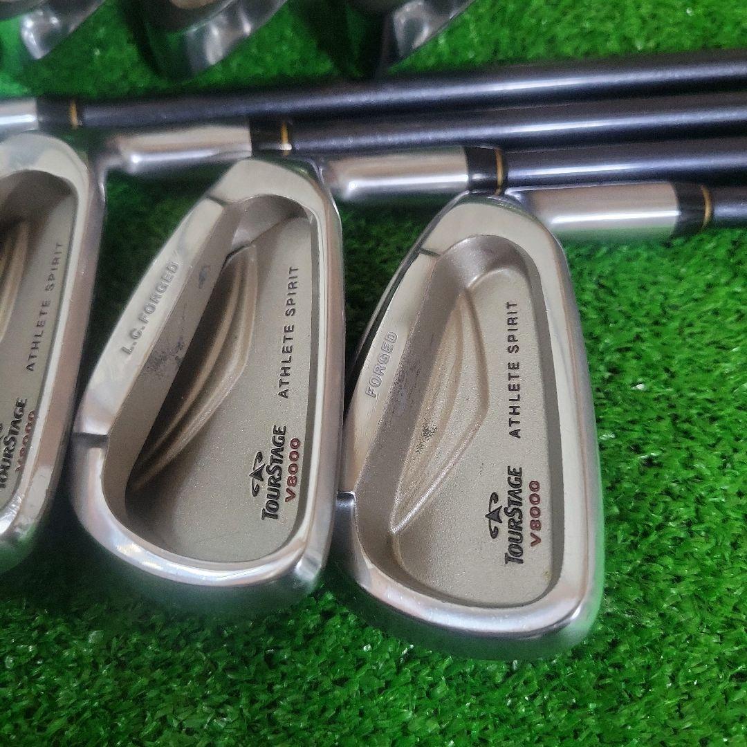 ツアーステージ V8000 レディース アイアンセット 8本セット