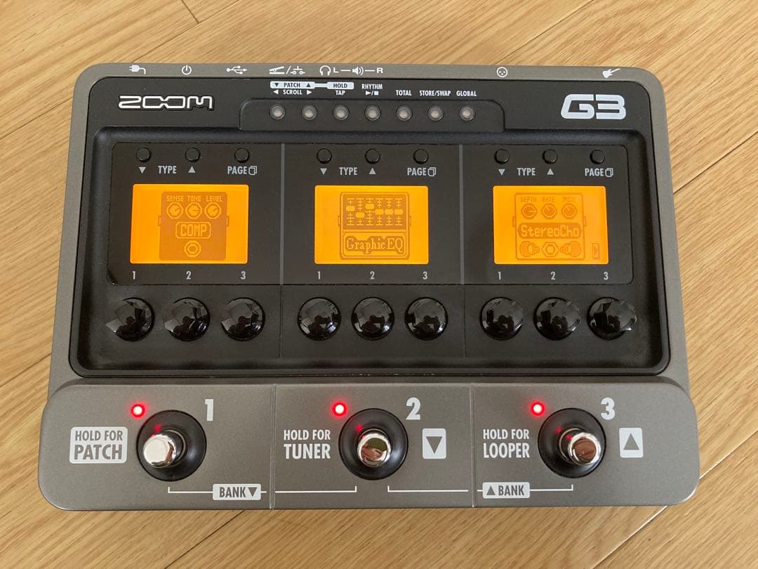 Zoom G3 ギターエフェクター