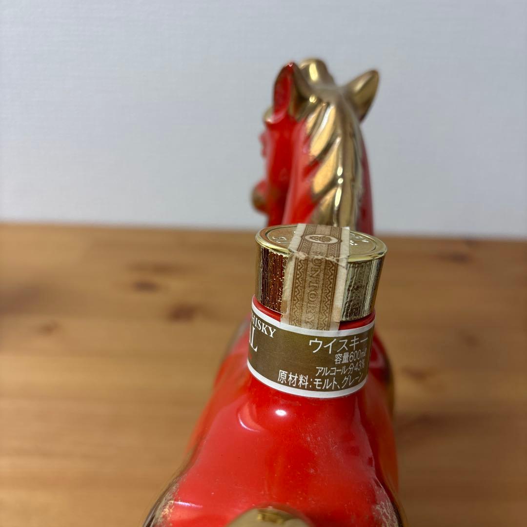 サントリーウイスキー　ローヤル12年　2002年　赤干支ボトル　未開封