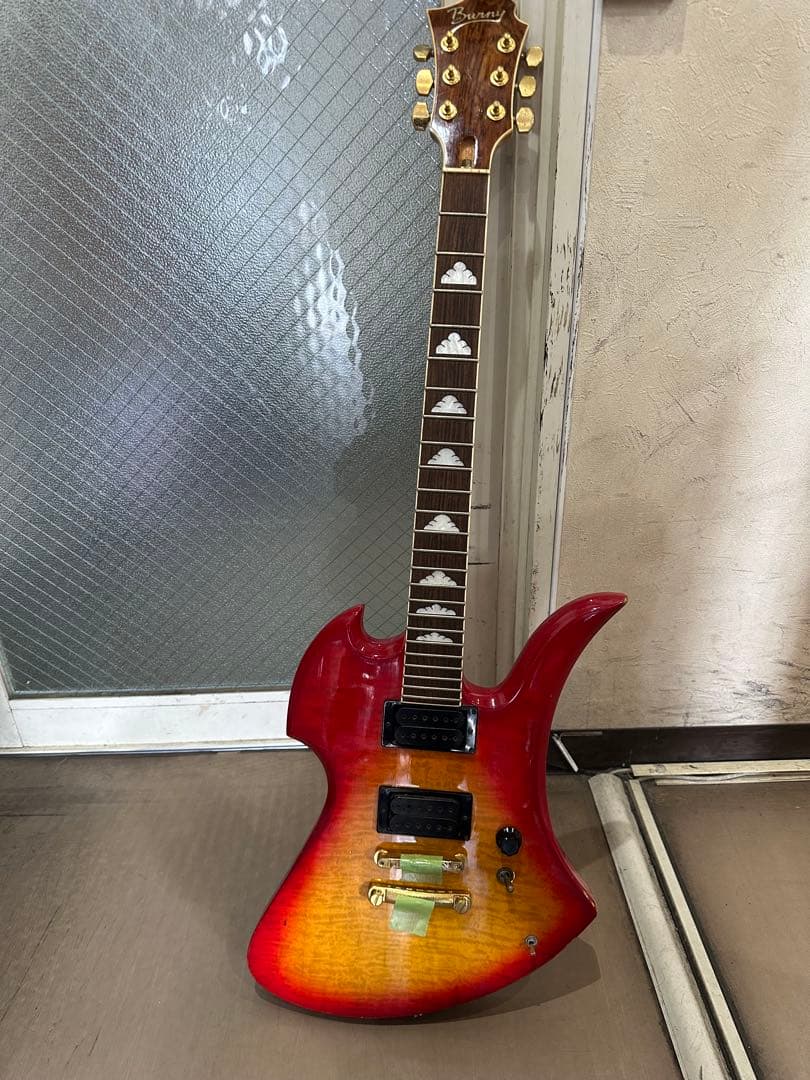 激安出品burny hideモデル エレキギター モッキンバード MG-85X