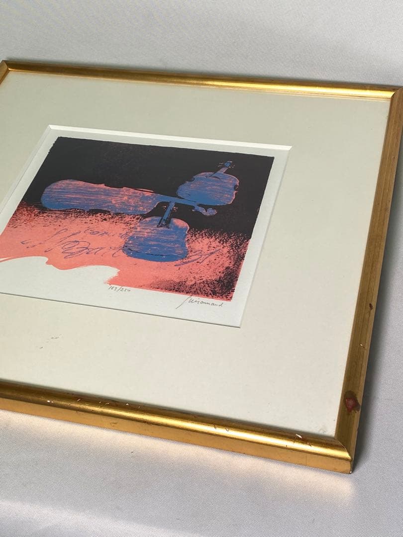 1419❣️ ギャマン　　三つのバイオリン