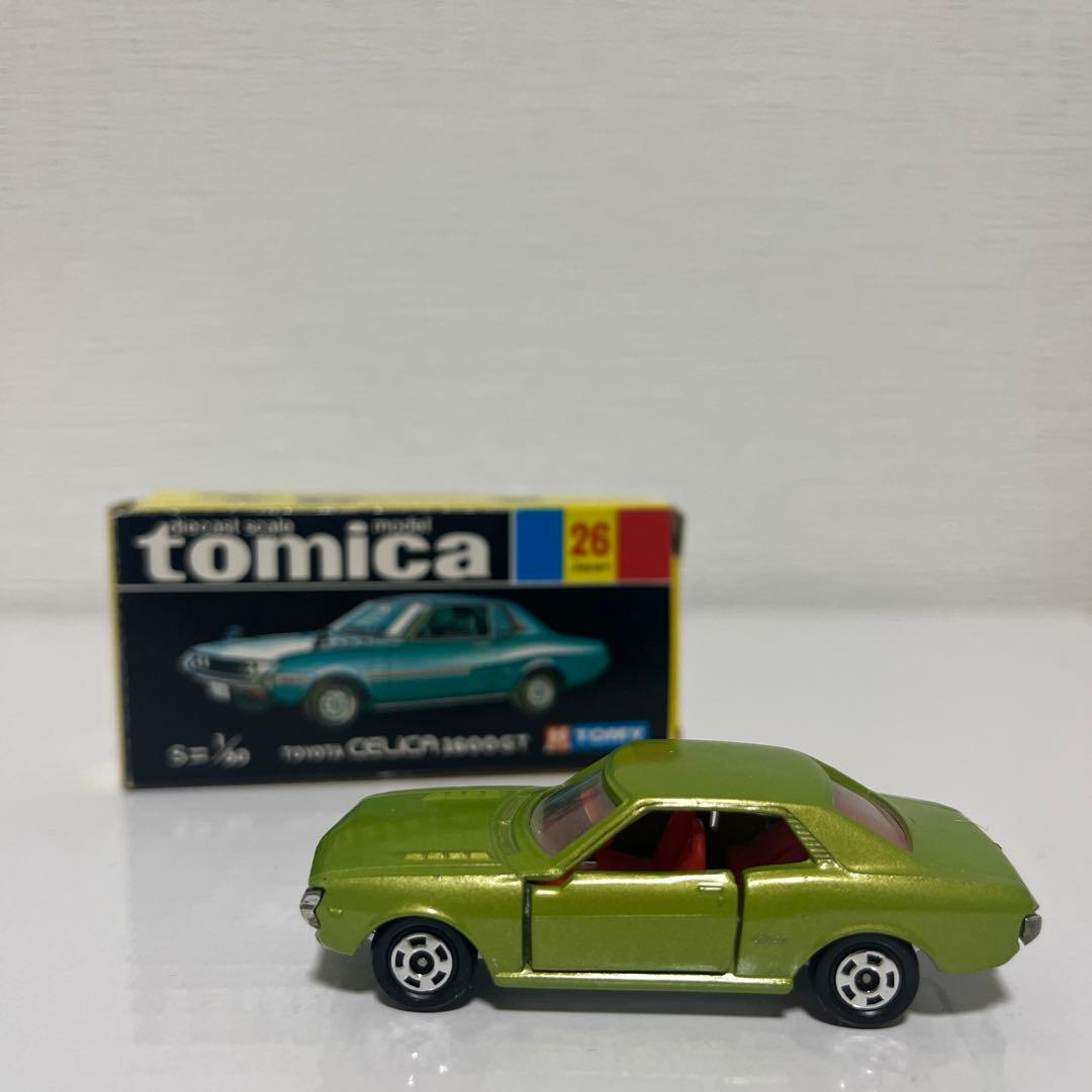 黒箱トミカ26 トヨタ セリカ 1600GT 1/60