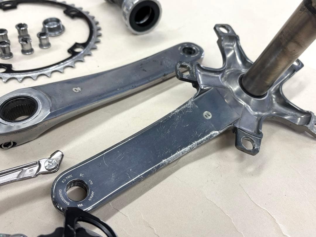 325【中古・オマケ付き】DURA-ACE　7800　10S　コンポセット