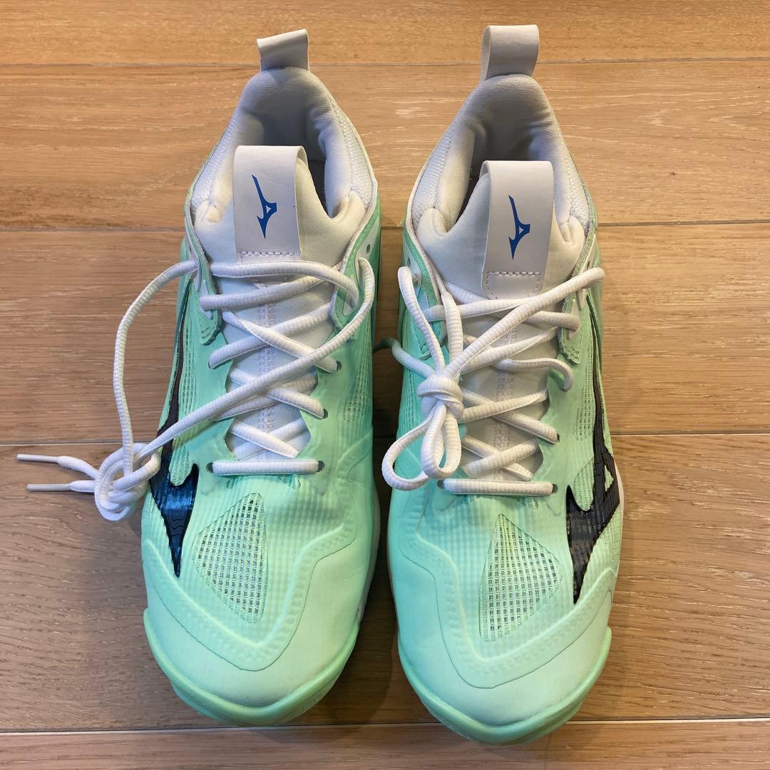 Mizuno バレーボールシューズ ミントグリーン　26センチ　限定品