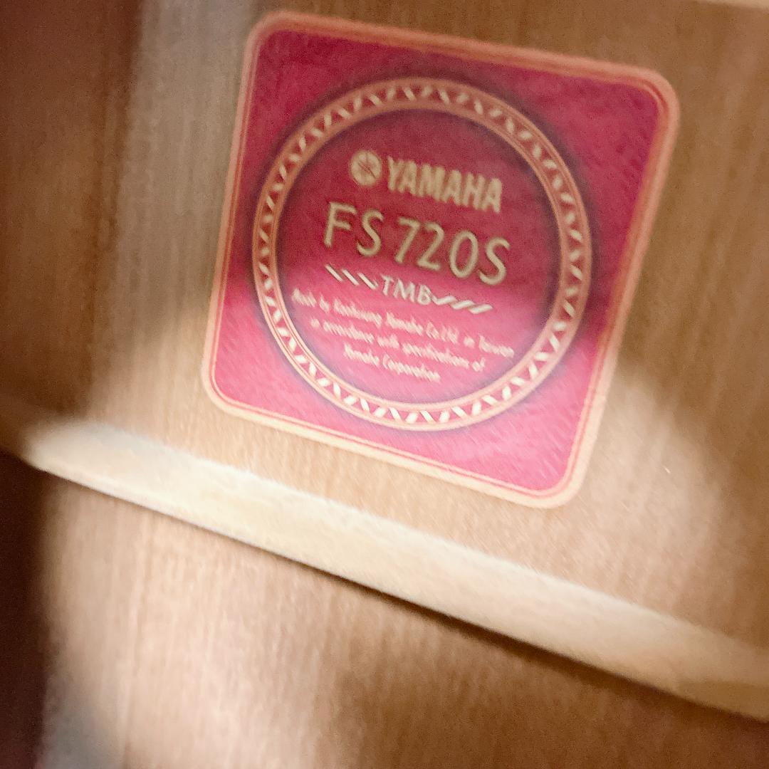 美品 YAMAHA ヤマハ アコギ FS720S TMB マリンブルー 青