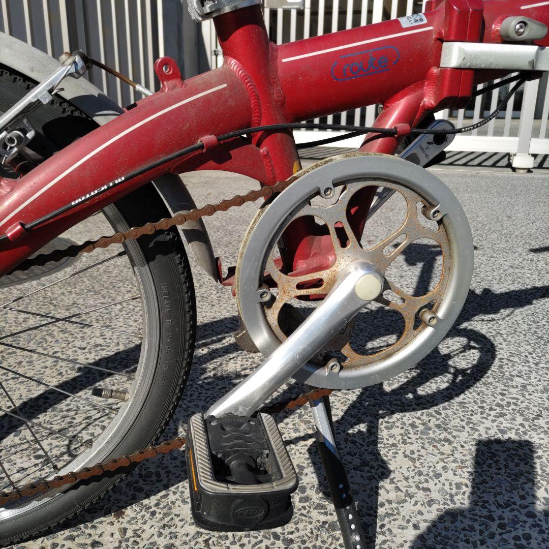 【お引取り専用】DAHON route　ダホン　ルート　20インチ　レッド