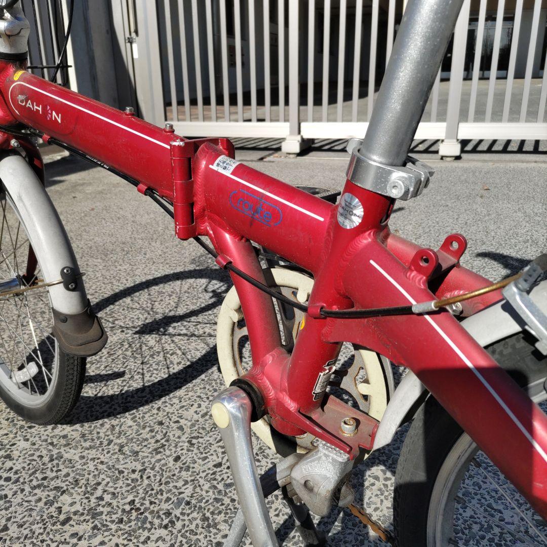 【お引取り専用】DAHON route　ダホン　ルート　20インチ　レッド