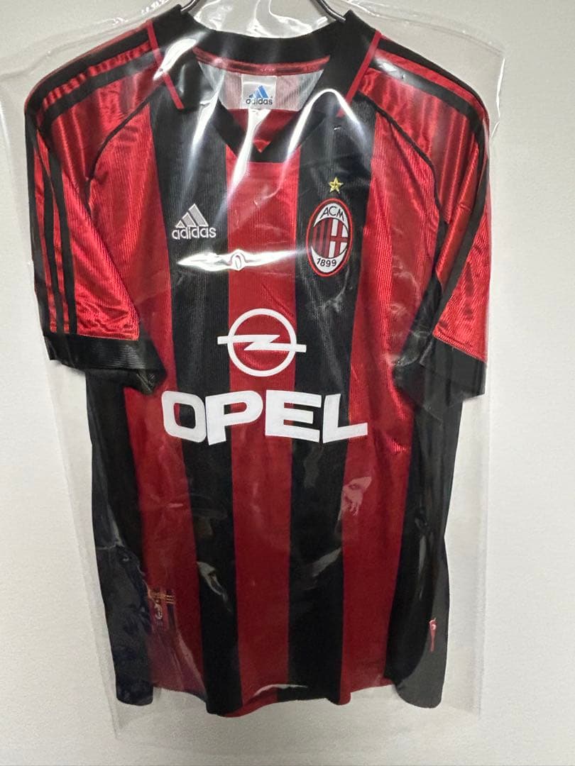 98-99 ACミラン　マルディーニ　adidas オフィシャルユニフォーム