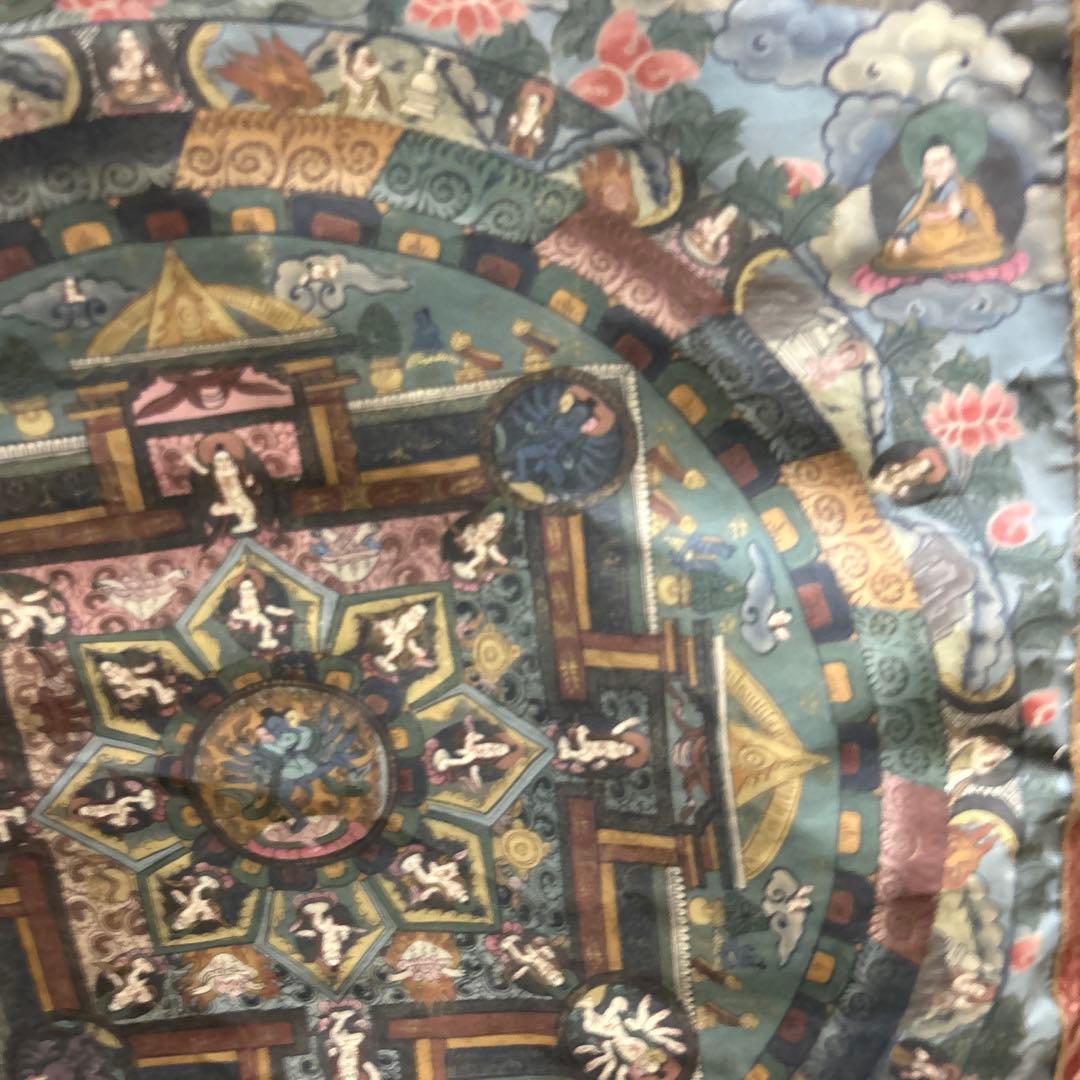 曼荼羅 絵画高さ110センチ×横71センチ