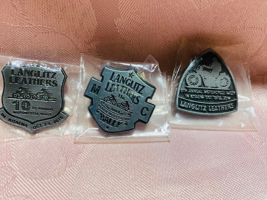 Langlitz Leathers バッジセット