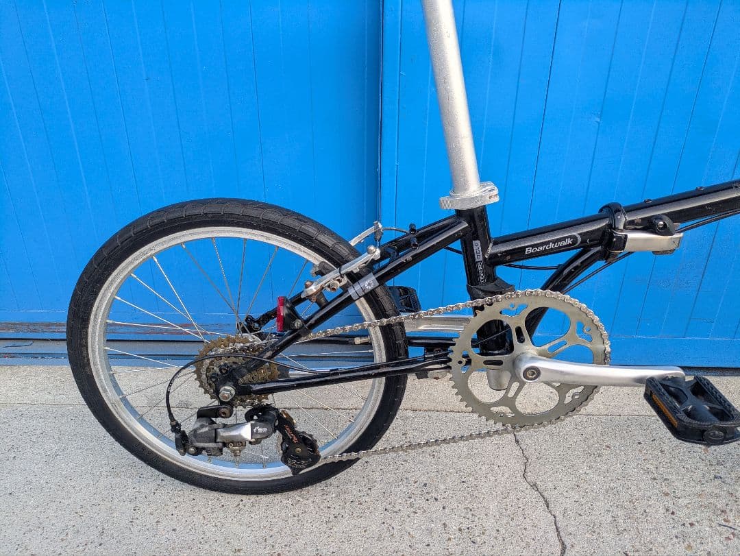 DAHON ダホン Boardwalk クロモリ　折り畳み自転車　ゆるキャン△