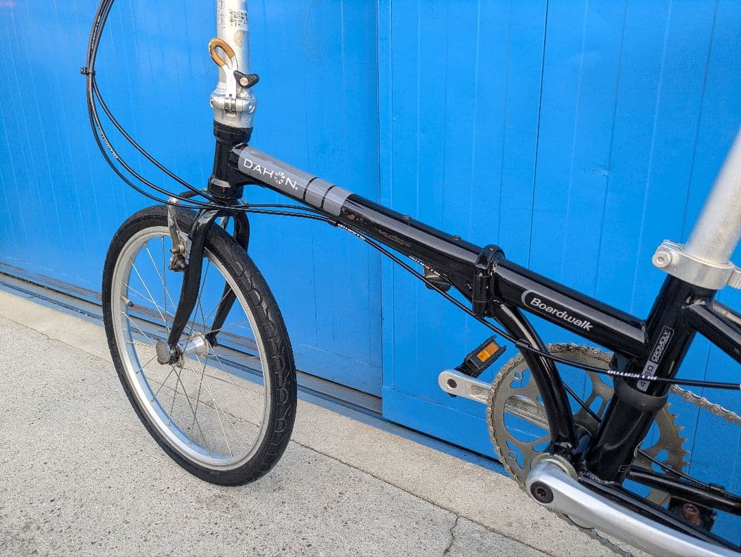 DAHON ダホン Boardwalk クロモリ　折り畳み自転車　ゆるキャン△