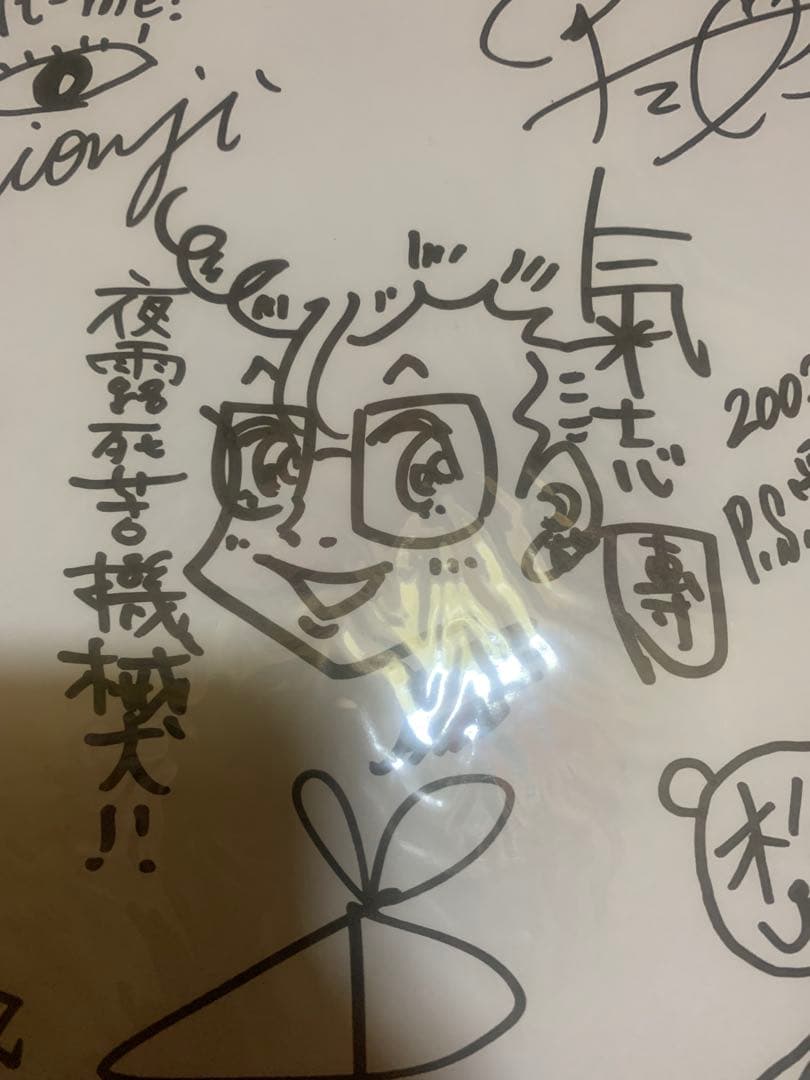 氣志團直筆サイン色紙❣️レア