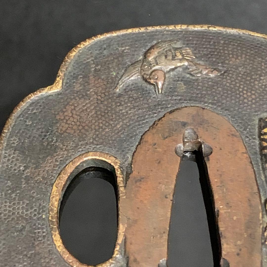 《アンティーク希少レア品！》 ⭐︎ 七福神 宝船 鶴亀 鍔つば 縁起もの♪⭐︎