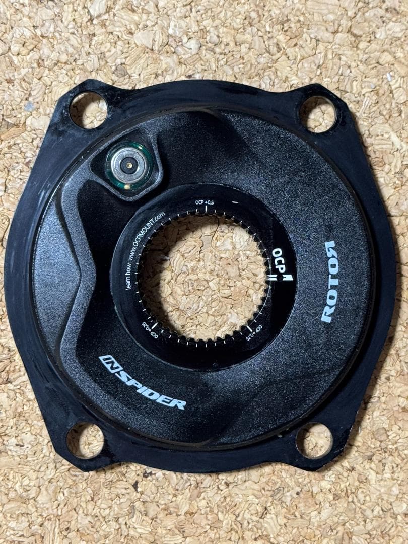 【中古】ROTOR INSPIDER パワーメーター 110BCD×4