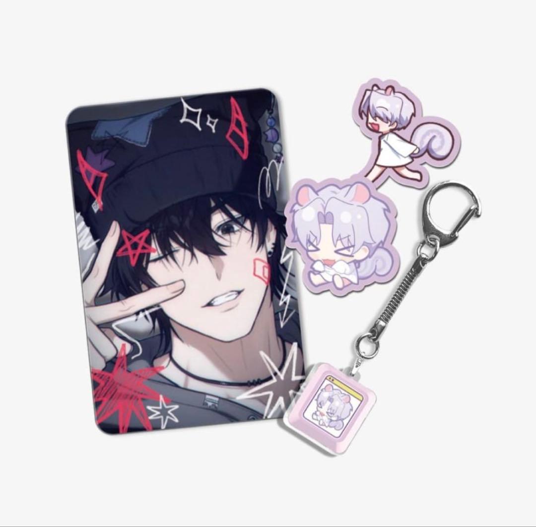 隣のギルメン キーキャップキーリングセット 公式グッズ