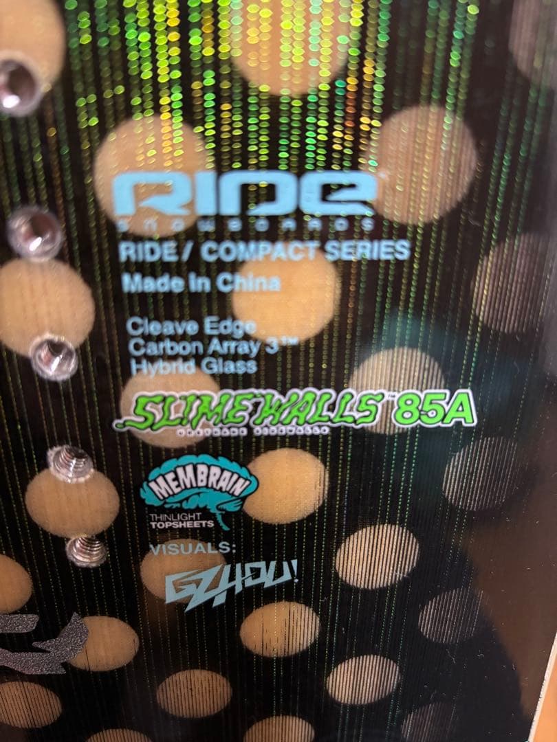 RIDE COMPACT SERIES 139cm レディース スノーボード