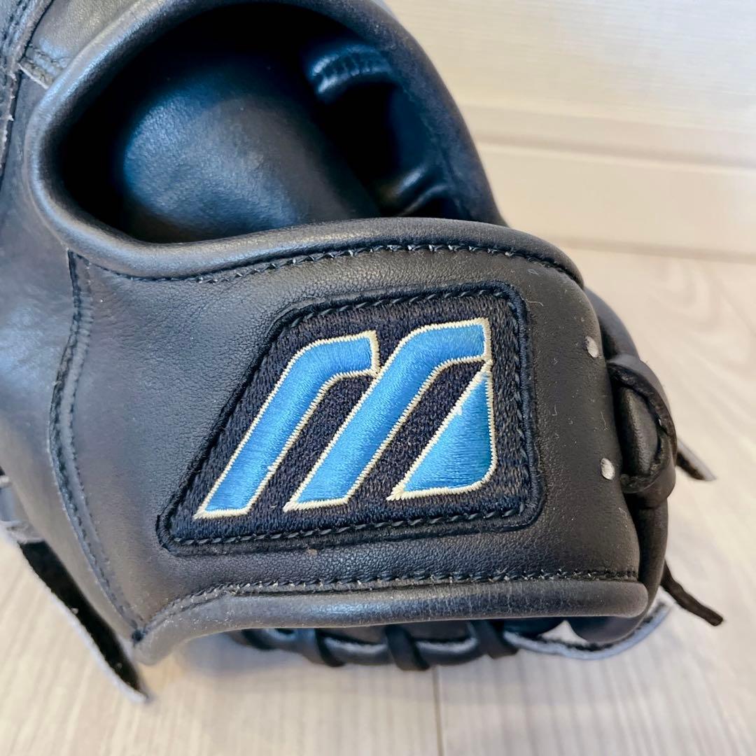 【廃盤 希少】 ミズノ ビューリーグ 軟式ファーストミット 青ロゴ サウスポー