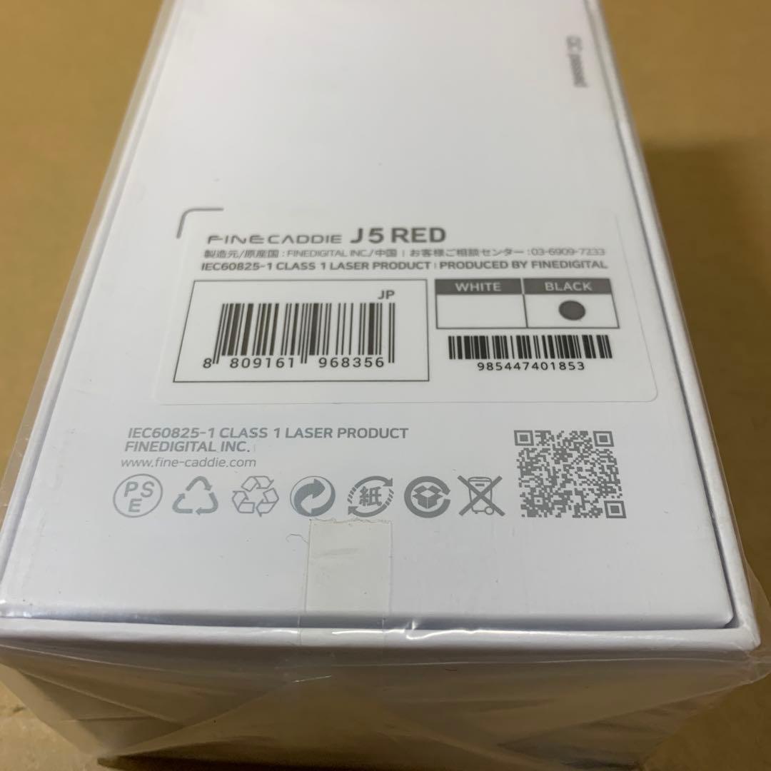 新品未開封　FineCaddie ゴルフ 距離計　距離計測器 J5RED