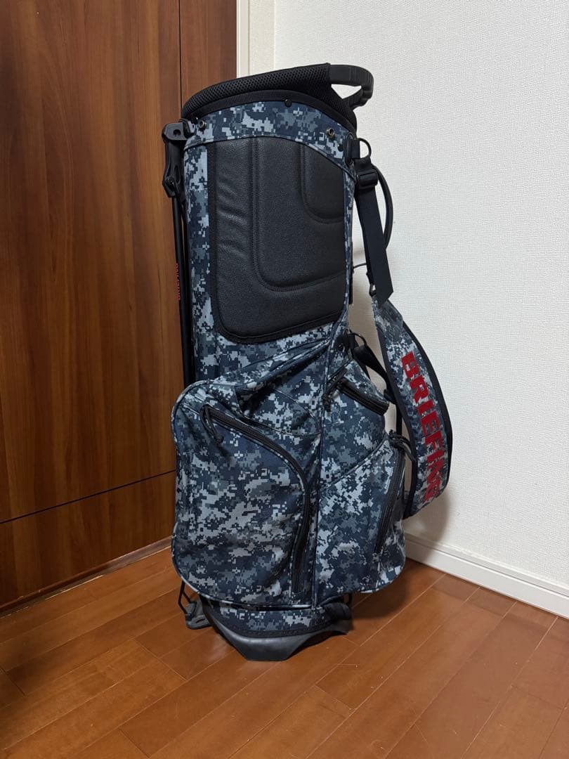 ブリーフィング　カモ　 スタンドキャディバック