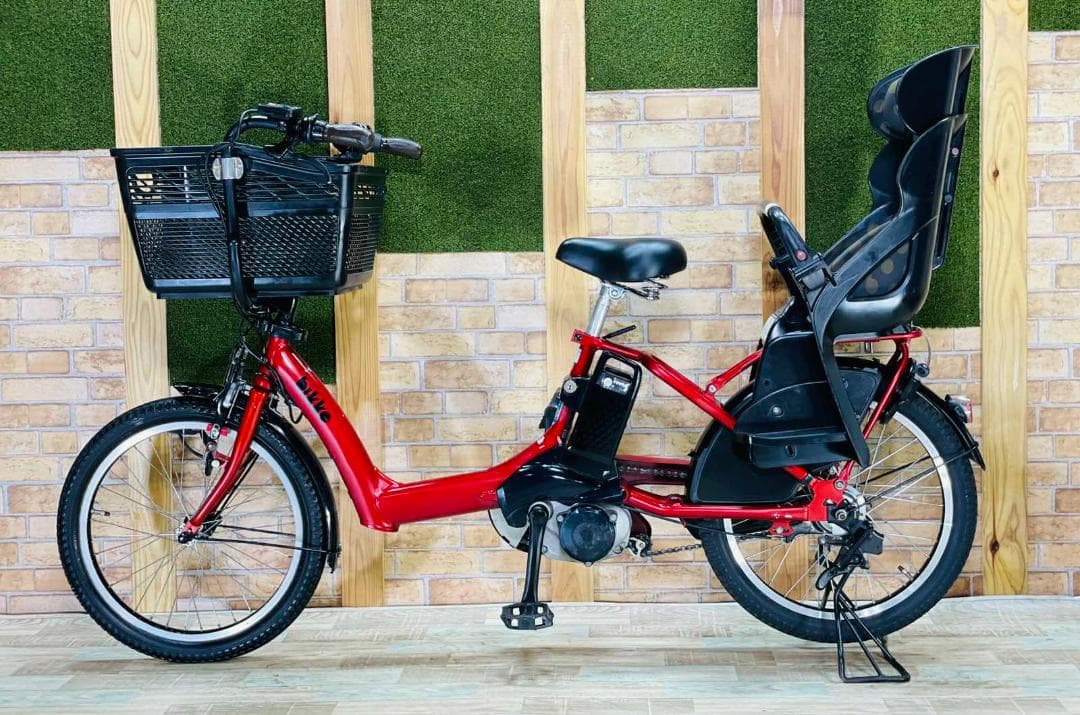 破格 超大容量 ビッケ ブリヂストン　子供乗せ電動アシスト自転車 ZH2823