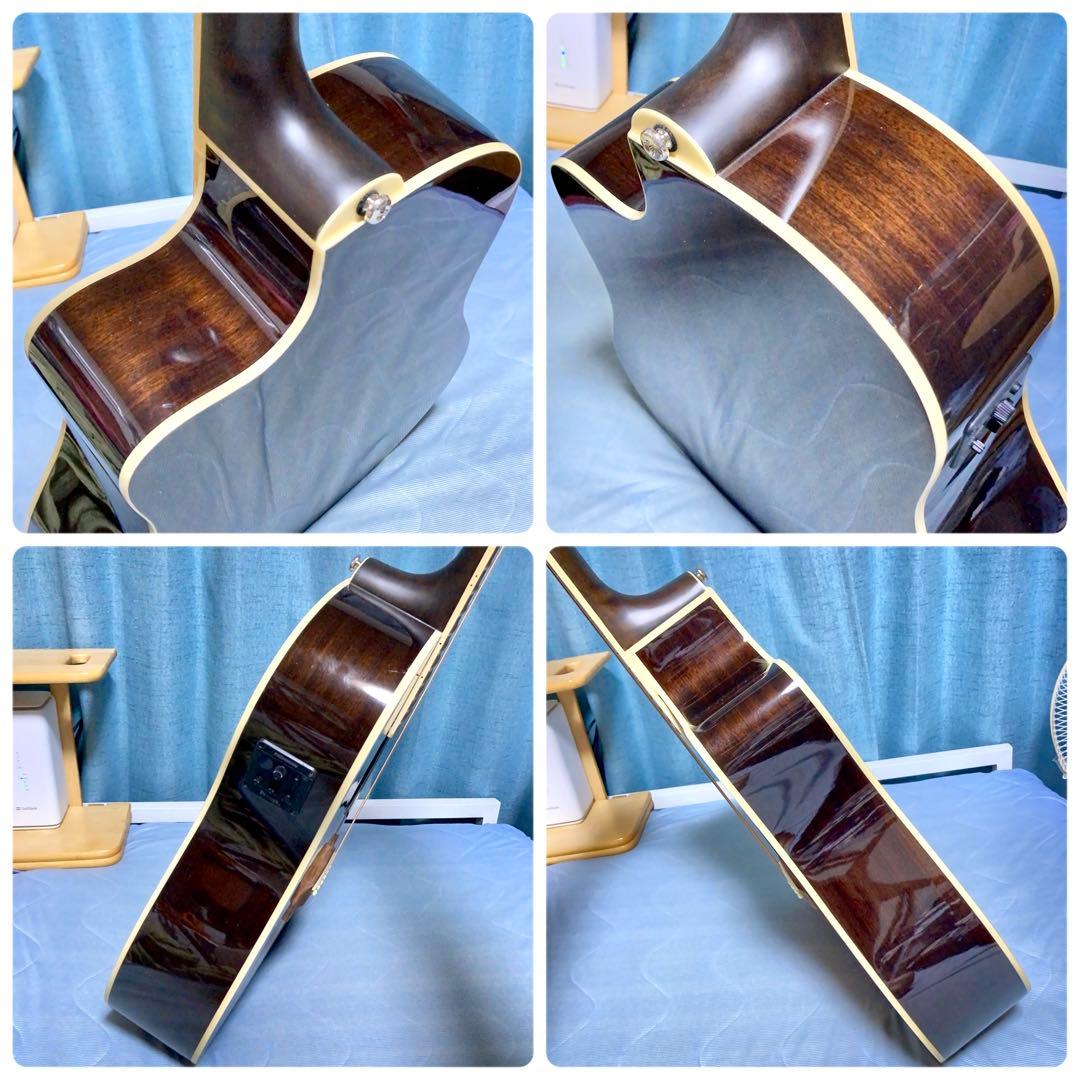 【牛骨☆エレアコ】Epiphone☆AJ-220SCE【弾き易く調整☆新品の弦】