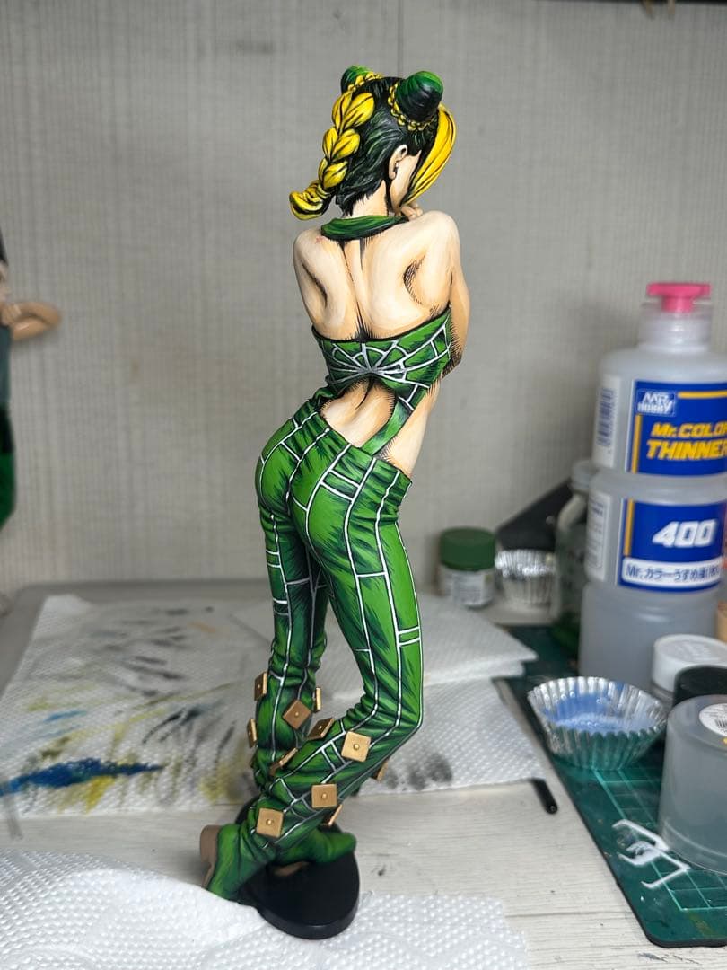 ジョジョの奇妙な冒険　空条徐倫　フィギア　リペイント　2次元