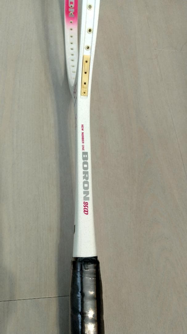 【希少品：木製テニスラケット】NEW Number One BORON8500