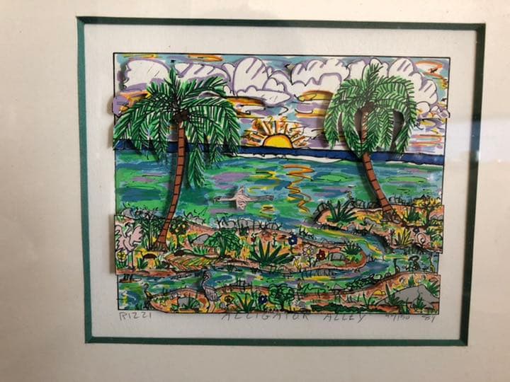 【直筆サイン入り】ALLIGATOR ALLEY ジェームス・リジィ