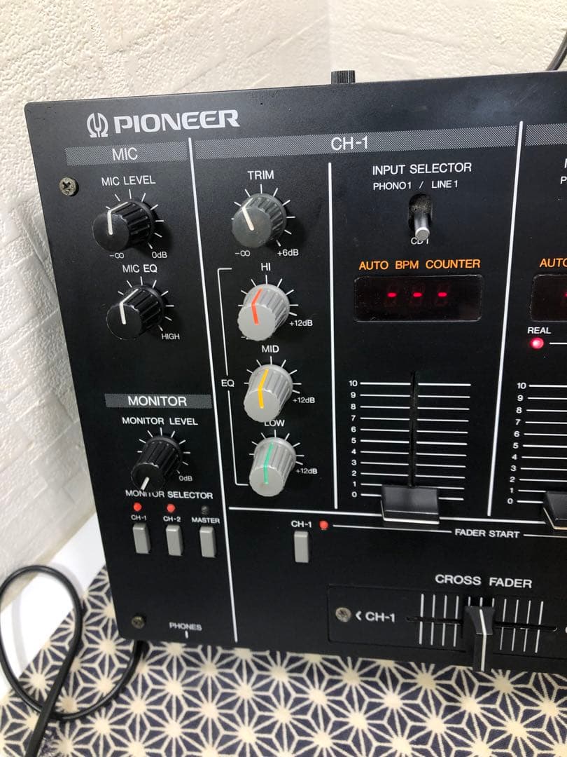 pioneer dj パイオニア　DJM-300 黒 フェーダーメンテナンス