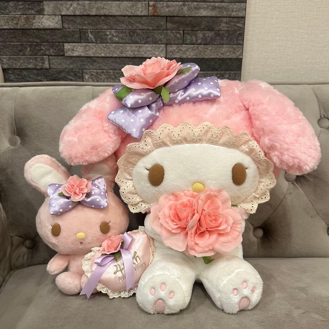 【希少 / レア】サンリオ マイメロ ＊ 40周年 DXぬいぐるみ ピピ