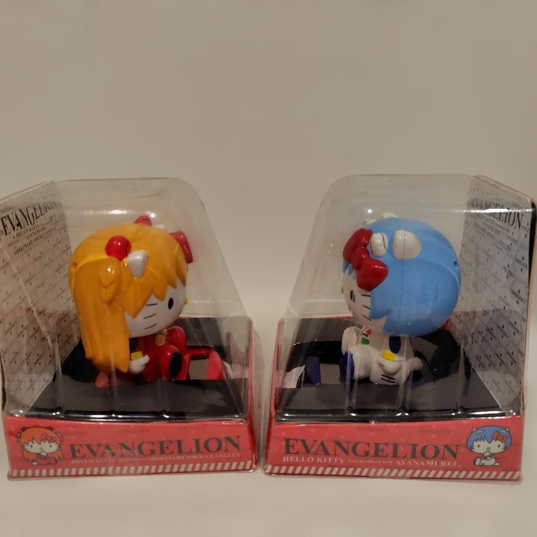 エヴァンゲリオン ハローキティ フィギュア 2体セット