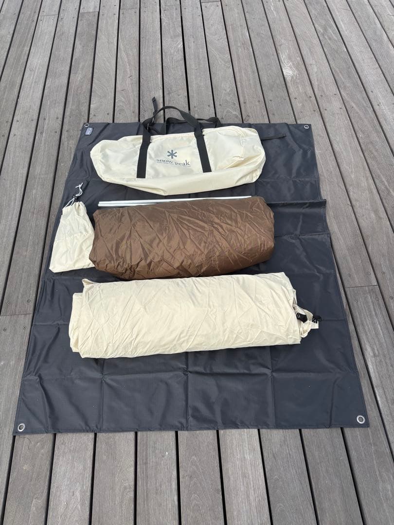 スノーピーク　タープエクステンションテント4 アイボリー　雪峰祭限定品