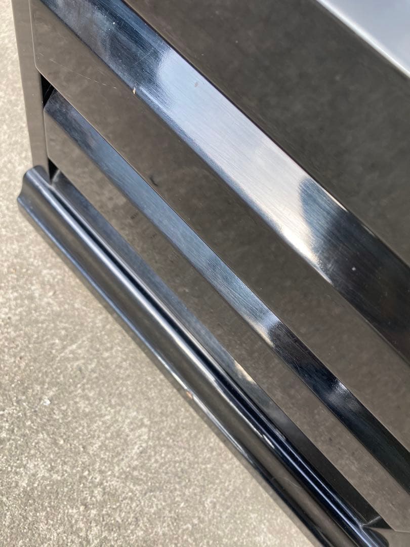 ピアノ　引き出し　楽譜入れ　ワゴン　収納　棚　ブラック　黒