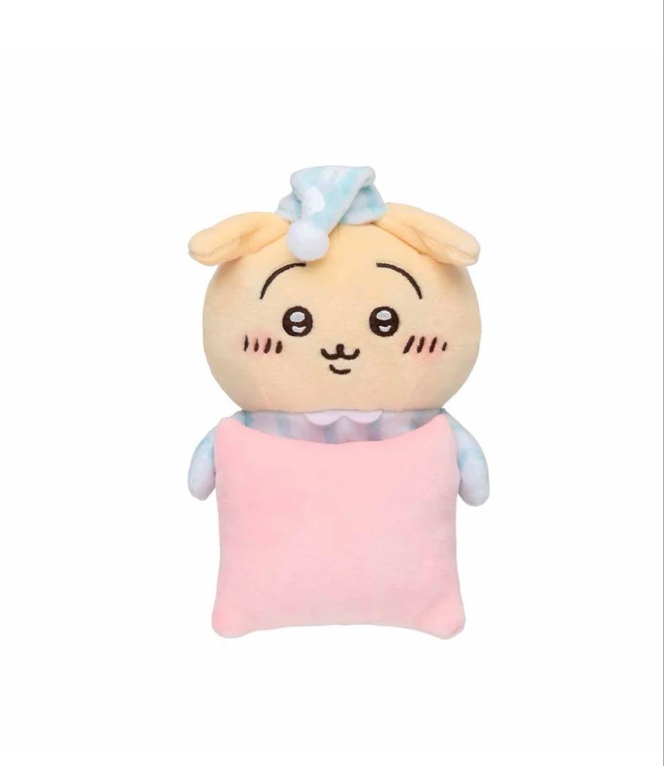 ちいかわ デスクトップから見守るひっかけぬいぐるみ（ねれないうさぎ）