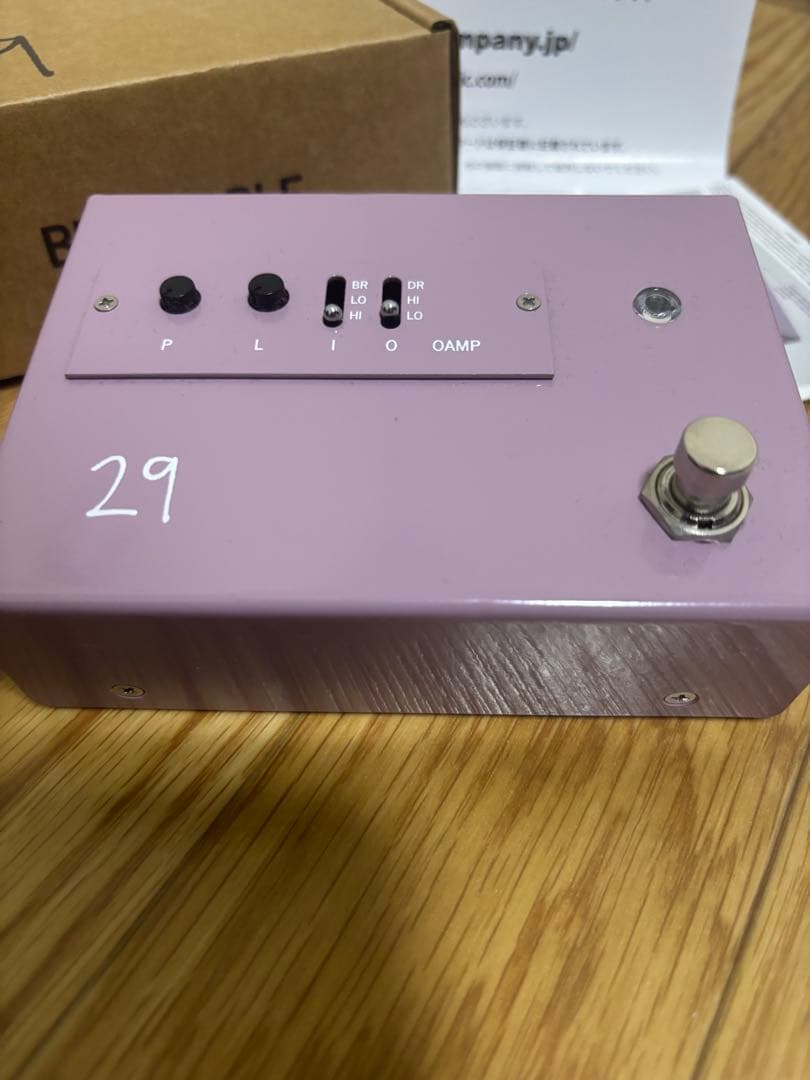 29 Pedals OAMP バッファー　最終段サウンドトリートメントペダル