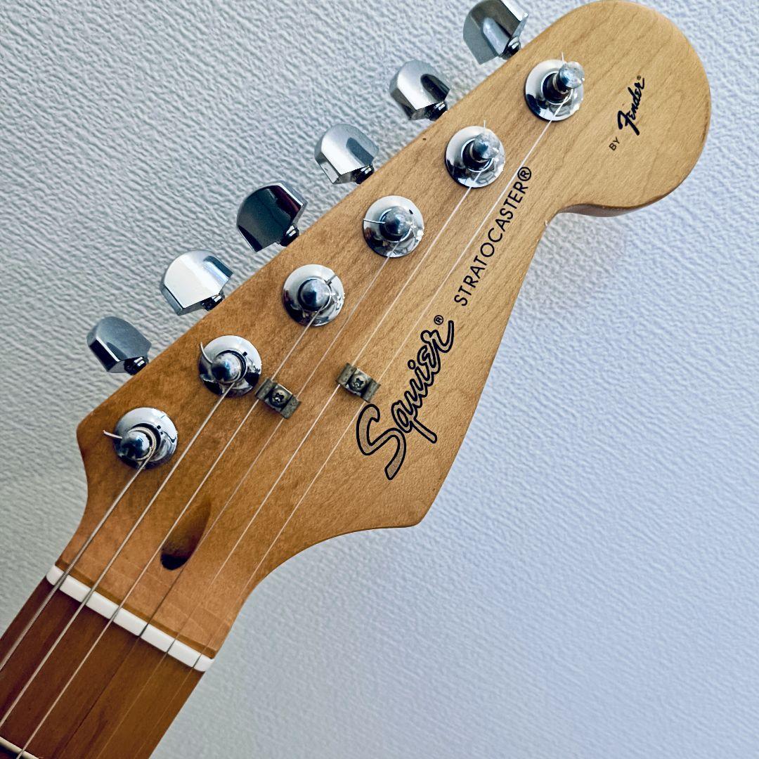 Squier ストラトキャスター 簡易メンテ済み ブルー