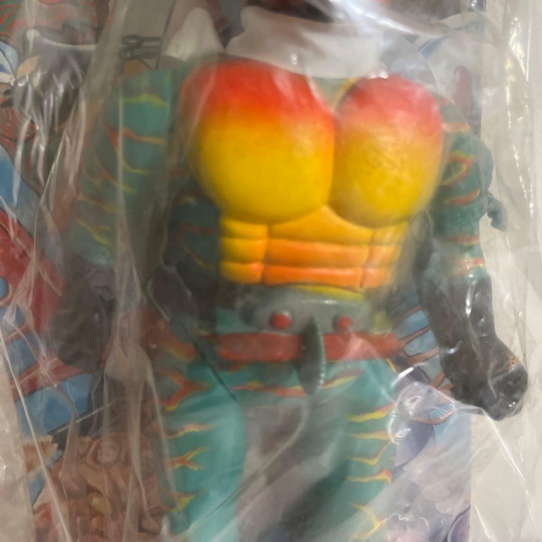 ⚠️デッドストック　仮面ライダーアマゾン　スタンダードソフビ　バンダイ　昭和レトロ