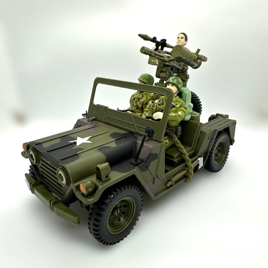 GI Joe ★ WW2 Marine Corps Custom Jeep
