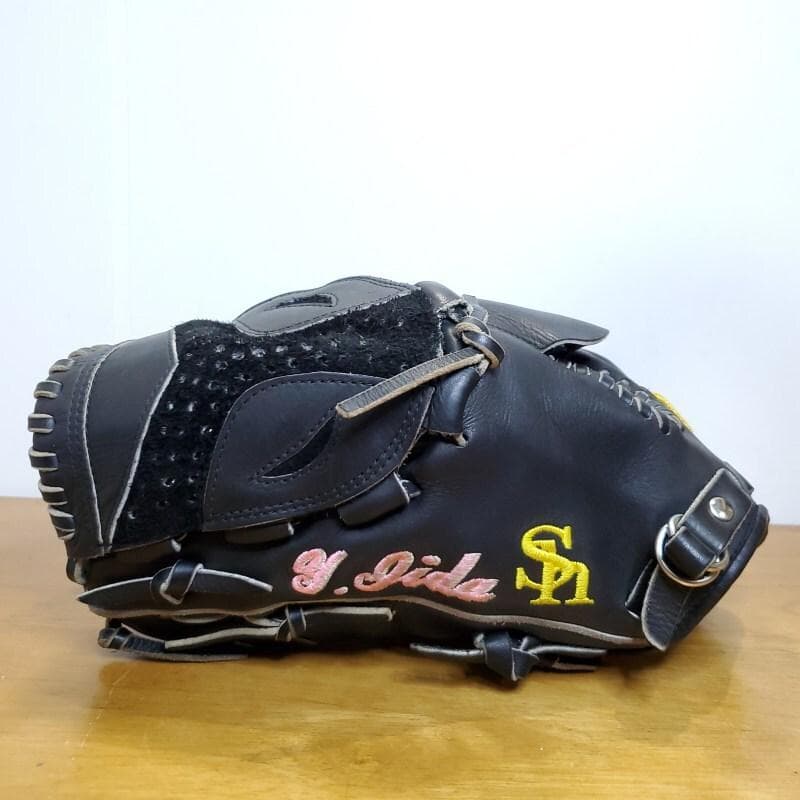 ミズノプロ 支給品 ソフトバンク 飯田優也選手 実使用 プロ野球 硬式グローブ