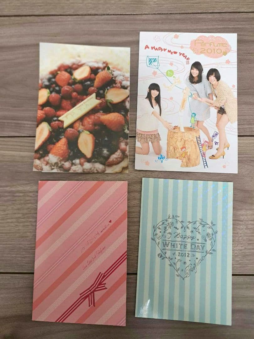 【希少】Perfume PTA発足時 MAGAZINE + カードセット