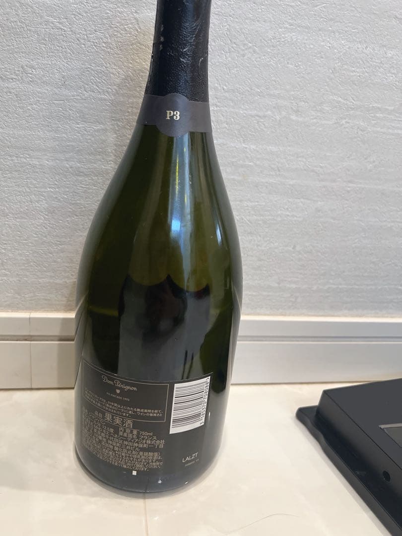 P3 ドンペリ1993年 空瓶 空箱 ヴィンテージゴールドラベイラヴェイ レア物
