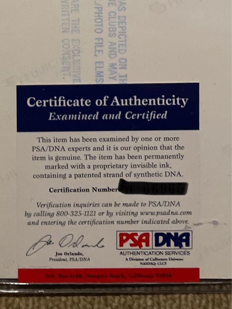 故　リッキー・ヘンダーソン 直筆サイン写真