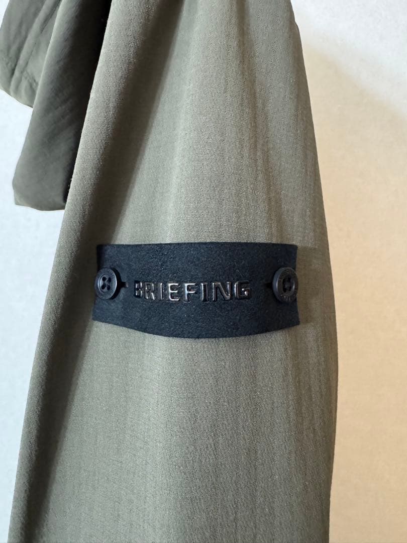 ま*き様 BRIEFING フード付きアウター オリーブ