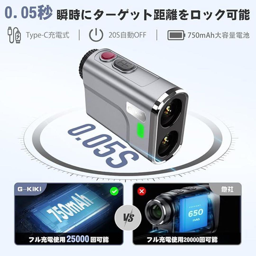 最安値!!ゴルフレーザー距離計【ゴルフ機器エンジニア監修】ゴルフ距離計✨